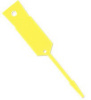 Blank Vinyl Key Tags-Yellow 